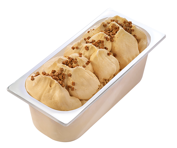 Carte D'Or Мороженое Карамель (2750 г) - Нежный кремовый десерт с карамельным сиропом и кусочками мягкой сливочной карамели.